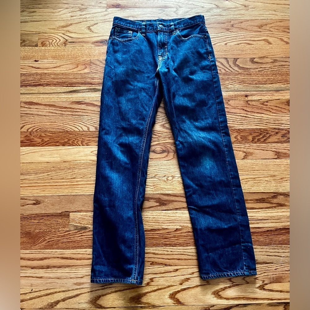 Polo by Ralph Lauren Vintage 100% Cotton Straight Leg Denim jean Sz 16 29x32